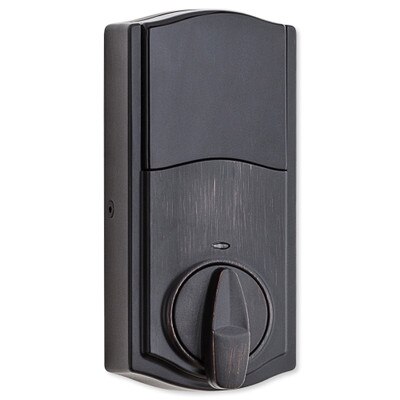 Kwikset SmartCode 916 Z-Wave Plus Touchscreen Deadbolt, Venetian Bronze
